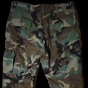 (UNISEX) Vintage US Army BDU CARGO Combat Pants